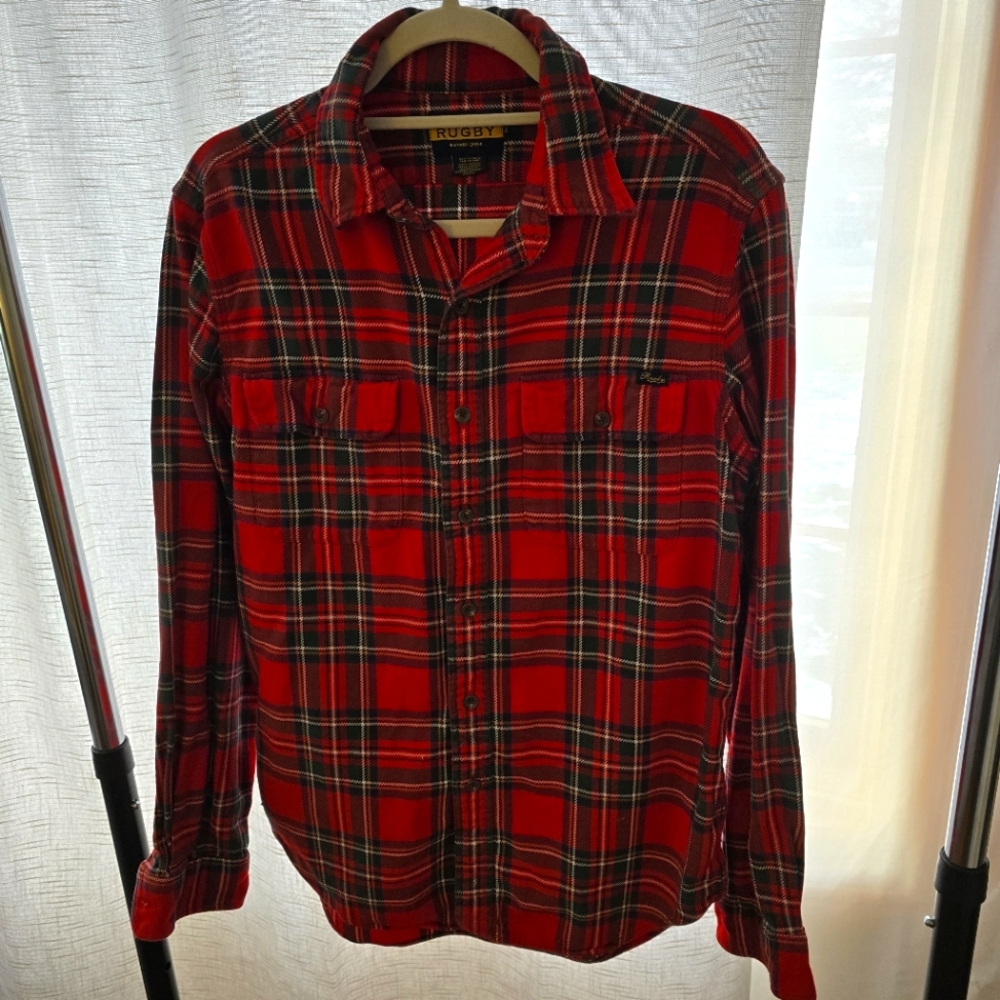 Rugby Ralph Lauren Men's Plaid Button Down